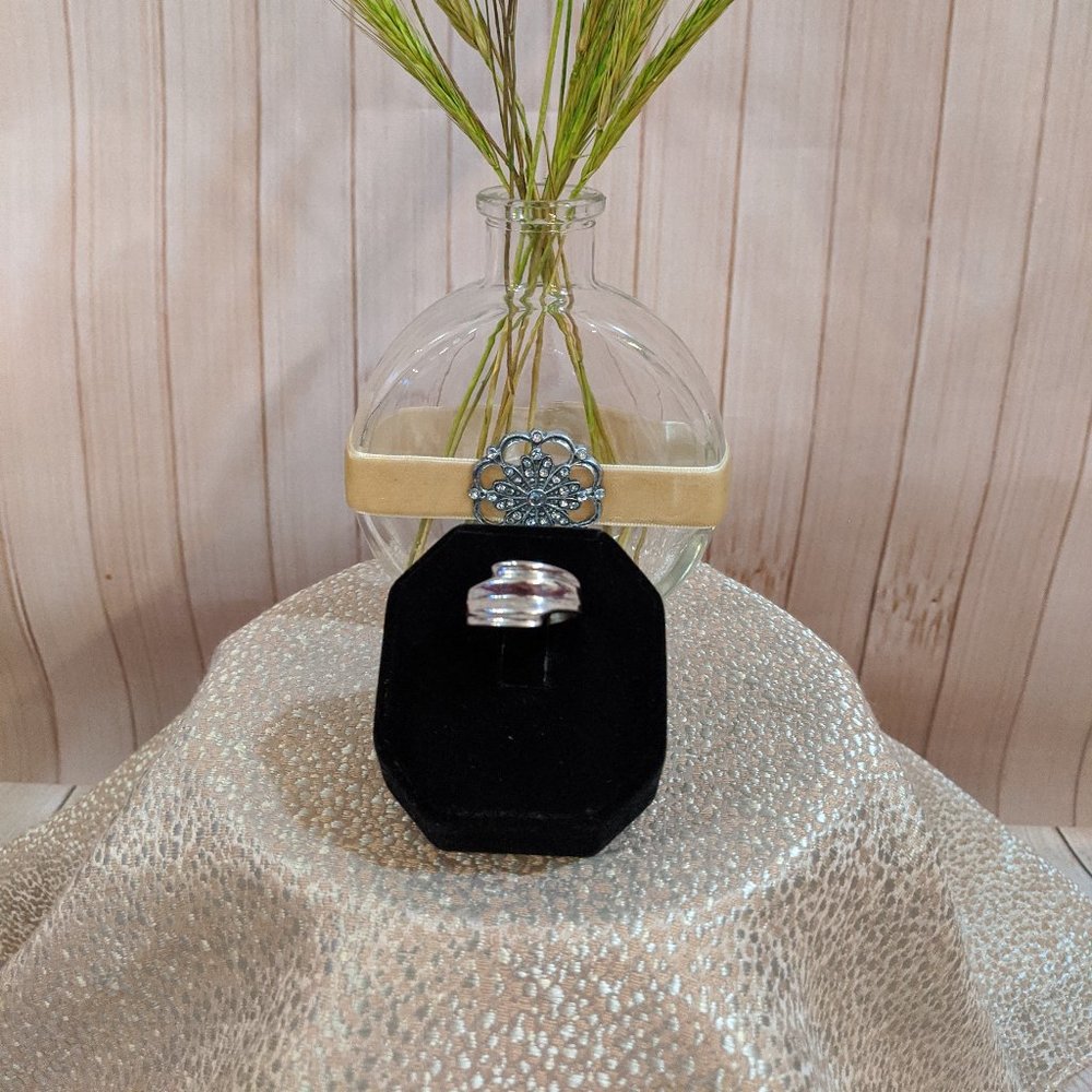 Sterling Silver Band Ring Size 6